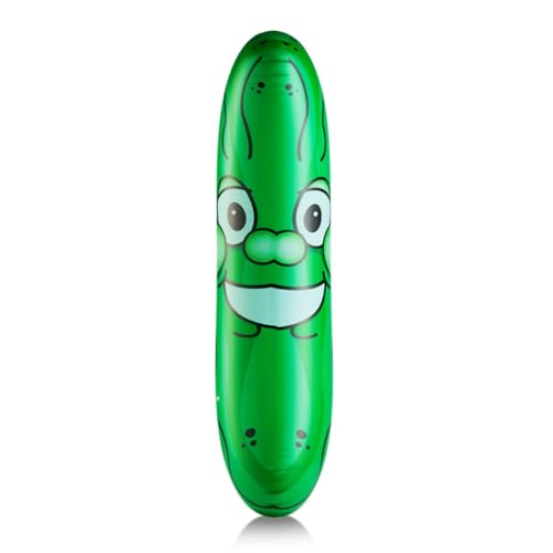 Giant Inflatable Pickle - 36-Inch-Tall Funny Pickle Gifts, Durable and Fun Pickle Party Favors, Food Decor, Novelty Gag Prank, Joke Birthday Gifts or Beach and Pool Float Inflatable Toys