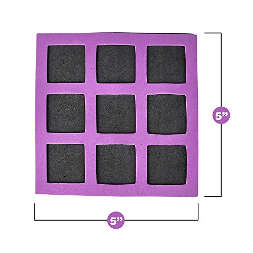 Tic Tac Toe Boards - 5"x5" Foam Tic-Tac-Toe Mini Board Game Toys for Kids, Birthday Party Favors, Goody Bag Stuffers, Classroom Prizes & Occupational Therapy