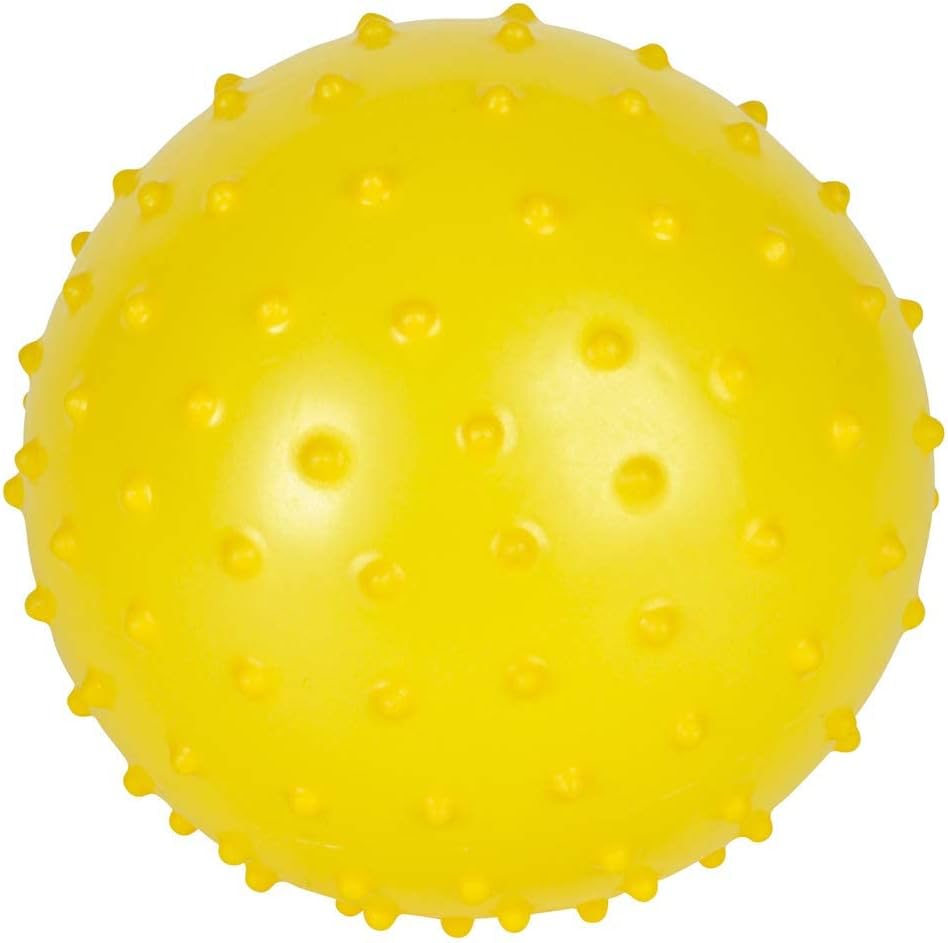 Bedwina Knobby Balls - (Pack of 30) Bulk 7 Inch Sensory Balls and Spiky Massage Stress Ball, with Pump, Fun Bouncy Ball Party Favors, Stocking Stuffers for Kids, Toddlers