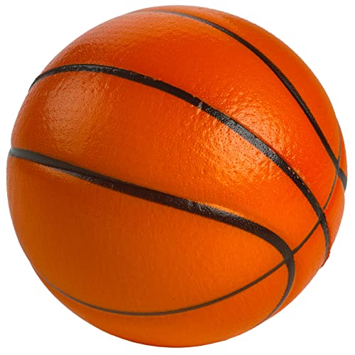 Mini Basketball Stress Balls - 2.5 Inch Small Foam Basketballs for Kids, Sports Theme Party Favor Toys Birthday Party Game, Stress Relief Squeeze Balls, Stocking Stuffers