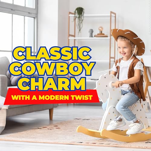 Brown Felt Kids Cowboy Hat - (pack Of 2) Western-themed Children's Cosplay Costume Accessory Prop For Party Favor Supplies, Toddler Cowboy Hat For Playing Dress-up Costume For Young Boys And Girls