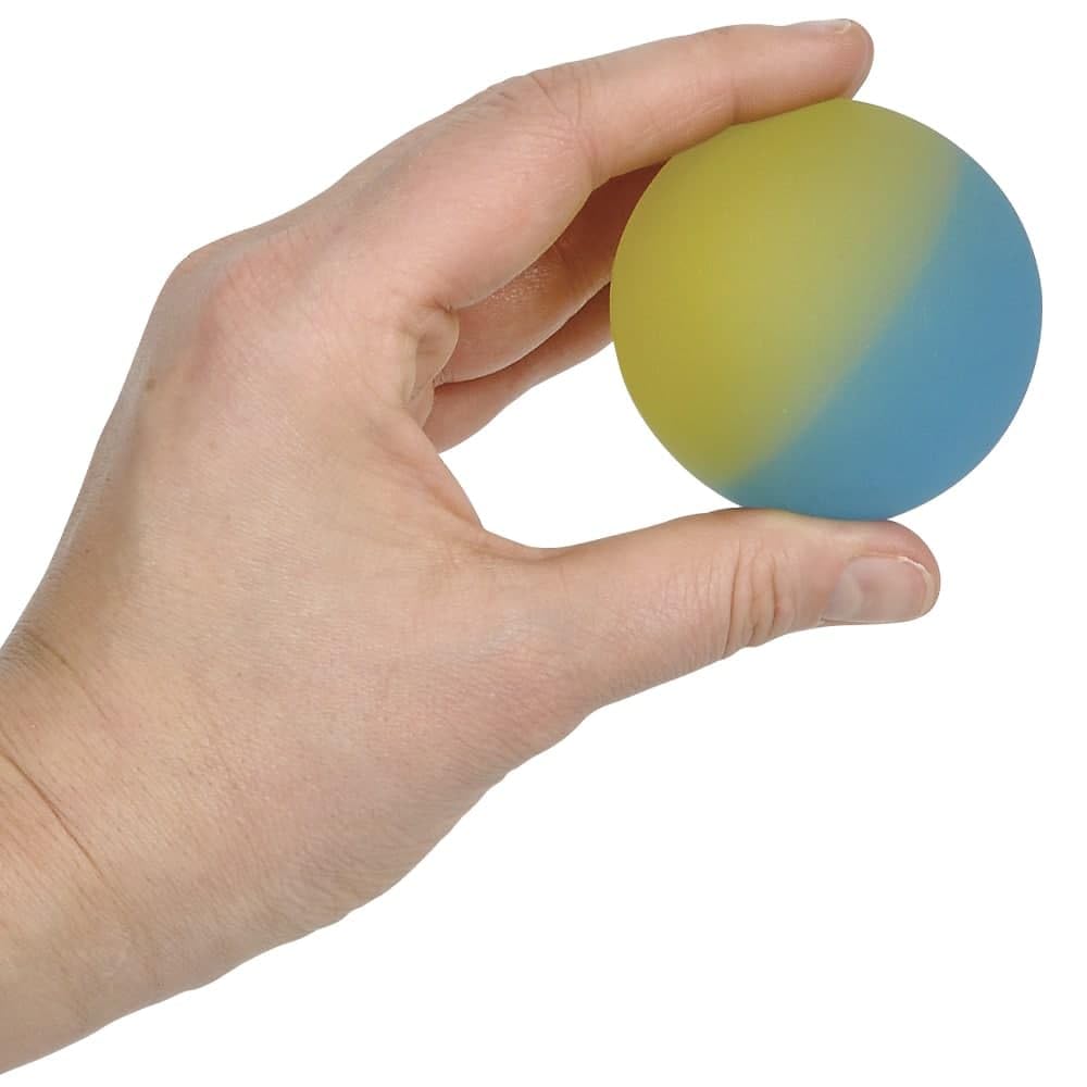 Bedwina Jumbo Super Bouncy Balls - (Pack of 48) 2.35 Inch Balls for Kids in Bright Assorted Multi Colors for Birthday Party Favors and Carnival Prizes in Bulk