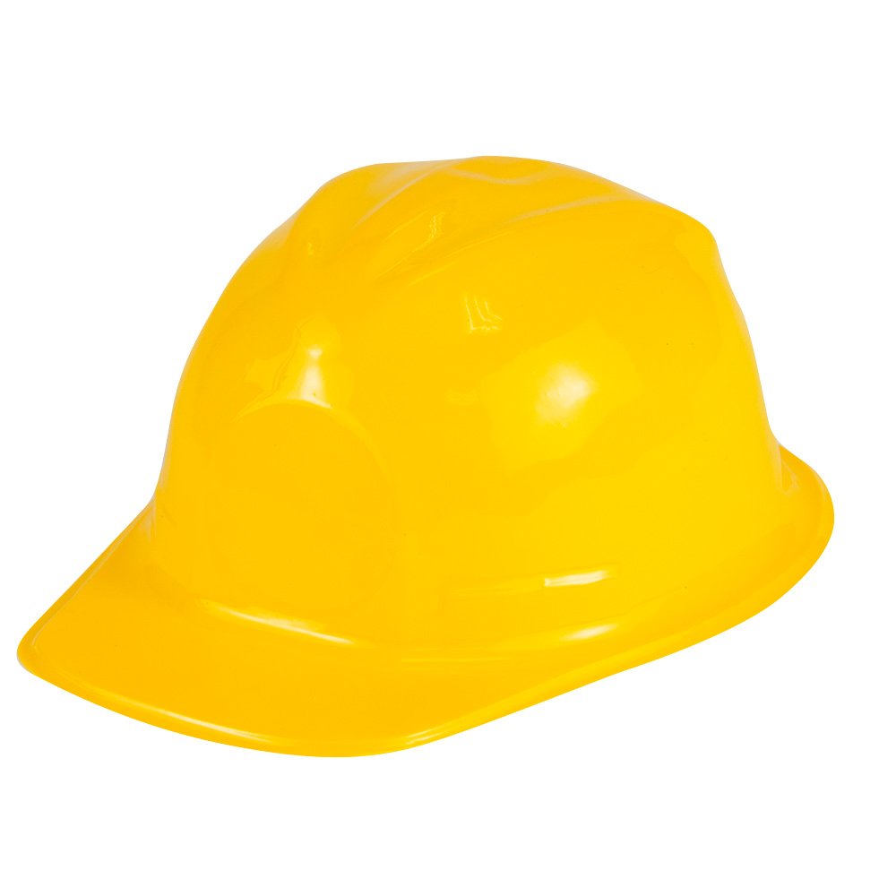 Bedwina Construction Themed Party Supplies - (24 Pack) Construction Party Favors Hat & Mini Tote Bag Supplies - (12) Yellow Construction Hats for Kids & (12) Construction Goodie Bags