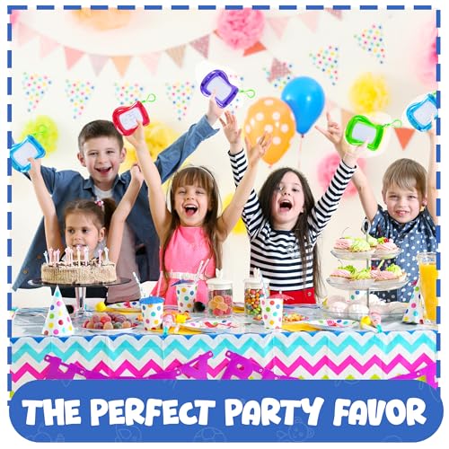 Mini Magnetic Drawing Board for Kids - Backpack Keychain Clip Drawing Boards, Erasable Doodle Sketch and Writing Pad for Boys and Girls, Birthday Party Favor and Goodie Bag Filler