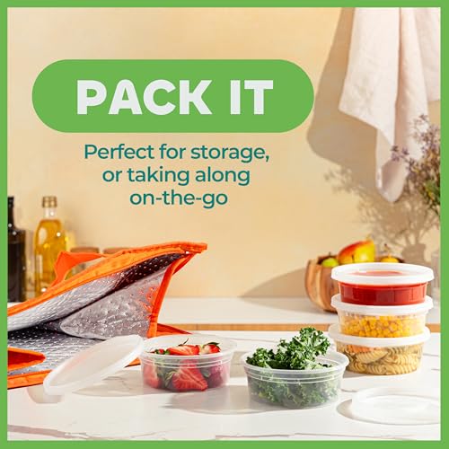 JoyServe 16 Oz Plastic Ivy Drink Bowls - 4 Inch, Unbreakable BPA-Free Heavy Duty Plastic Vases for Candy, Drinks, Carnival Games, Prizes, Centerpieces and Party Decoration Supplies