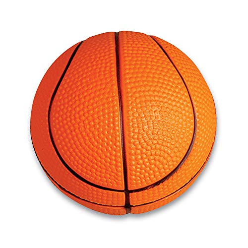 Mini Basketball Stress Balls - 2.5 Inch Small Foam Basketballs for Kids, Sports Theme Party Favor Toys Birthday Party Game, Stress Relief Squeeze Balls, Stocking Stuffers