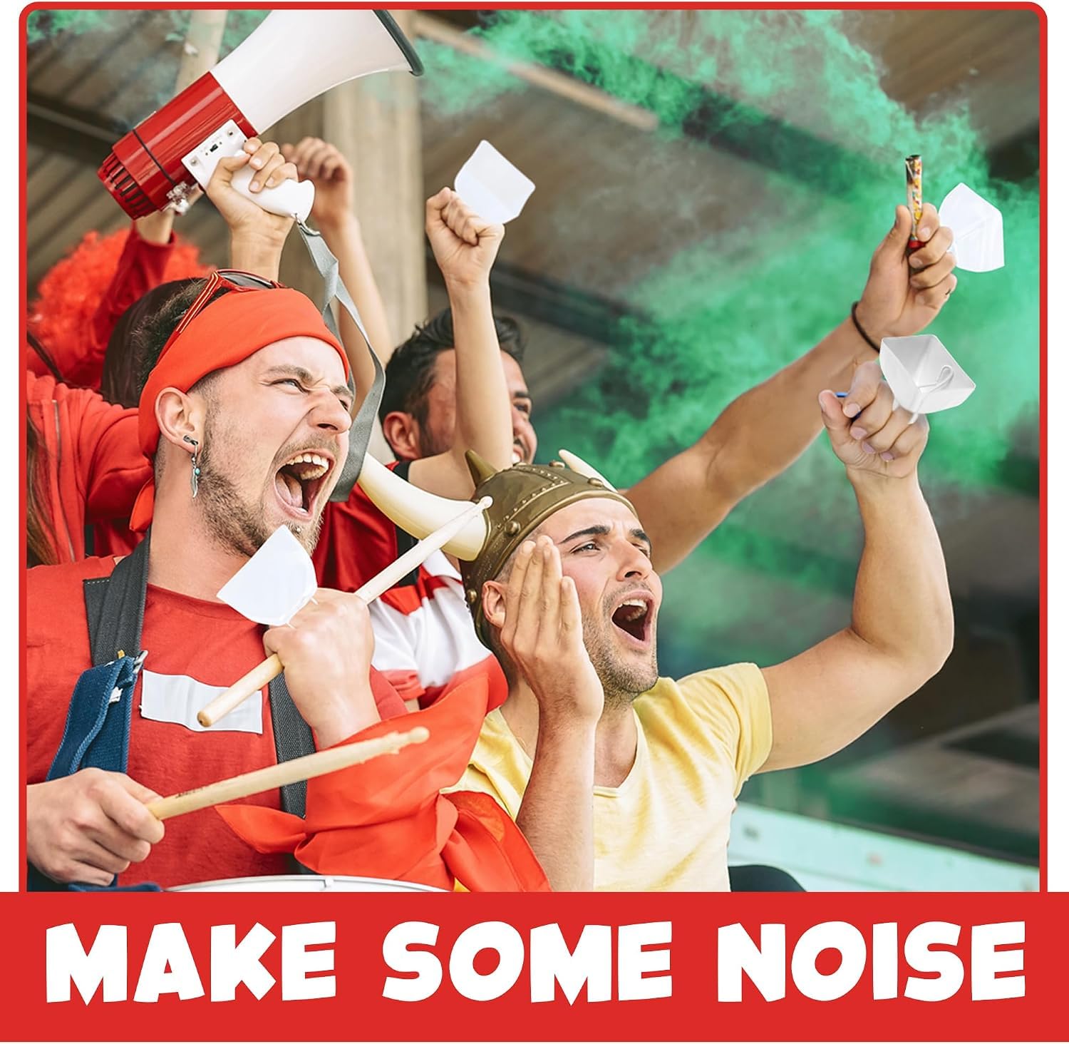3 Inch White Metal Cowbells (36-Pack) Loud Cheering Noise Makers