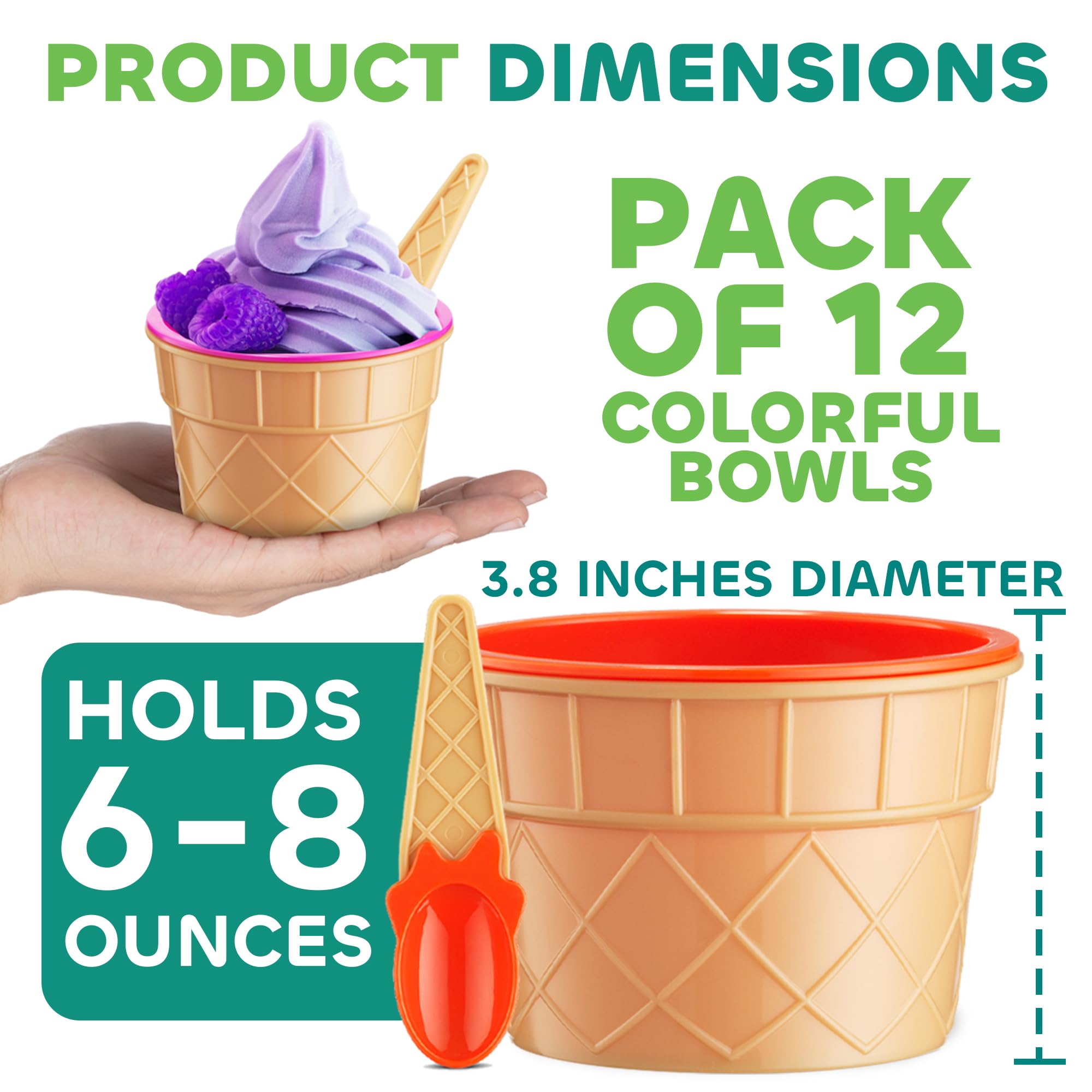 JoyServe Deli Food Containers with Lids - Variety Pack Sets 3 Sizes - 8 Oz-Cup / 16 Oz-Pint / 32 Oz-Quart Sizes Food Storage Takeout Meal Prep Storage, BPA-Free, Dishwasher, Microwave Safe