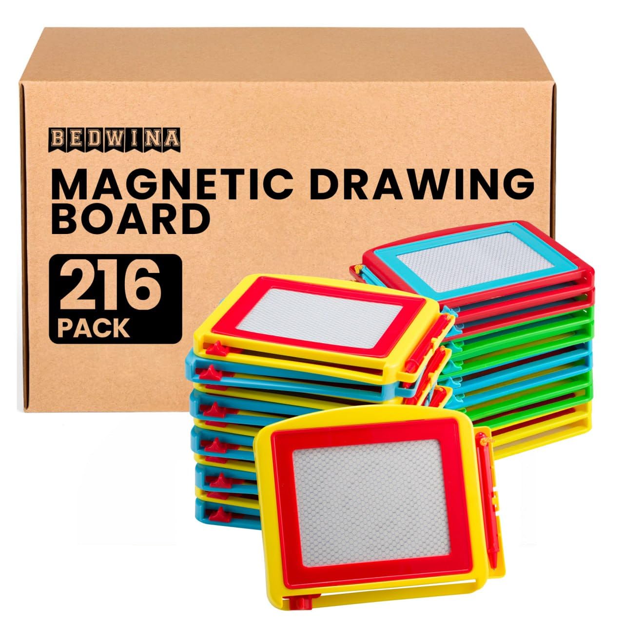 Magnetic Drawing Board for Kids - Erasable Doodle Sketch Tablet and Travel Writing Pad for Kids Boys and Girls, Birthday Party Favors, Game Prizes and Classrooms