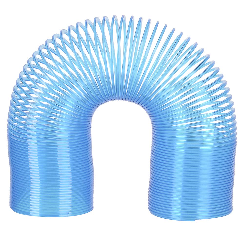 Extra Long Plastic Coil Springs - (Pack of 12) 1.4" Super Long Magic Coil Spring Toy - Stretches to 15-Feet - Bulk Toys for Kids, Birthday Party Favors, Game Prizes, Fidget Toy for Boys and Girls