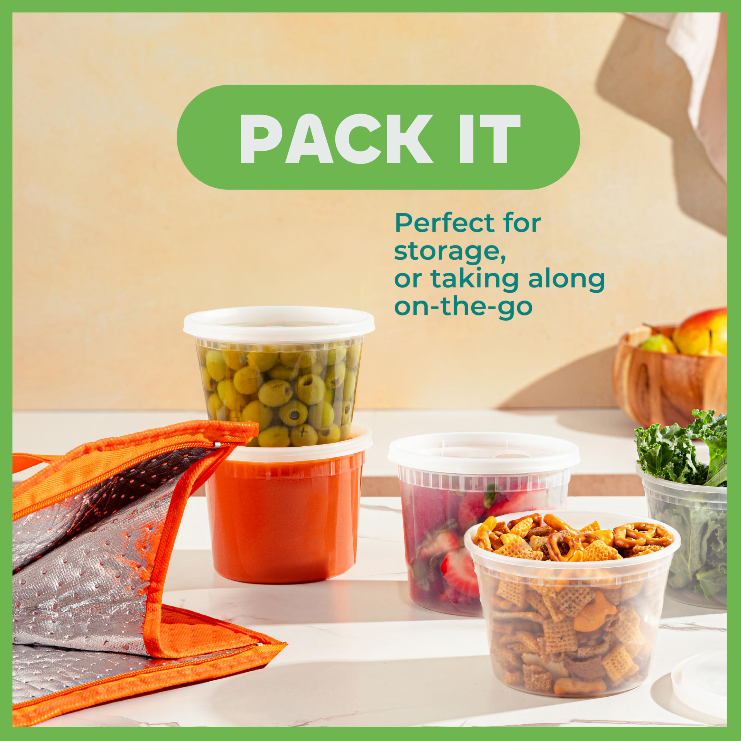 JoyServe 16 Oz Plastic Ivy Drink Bowls - 4 Inch, Unbreakable BPA-Free Heavy Duty Plastic Vases for Candy, Drinks, Carnival Games, Prizes, Centerpieces and Party Decoration Supplies