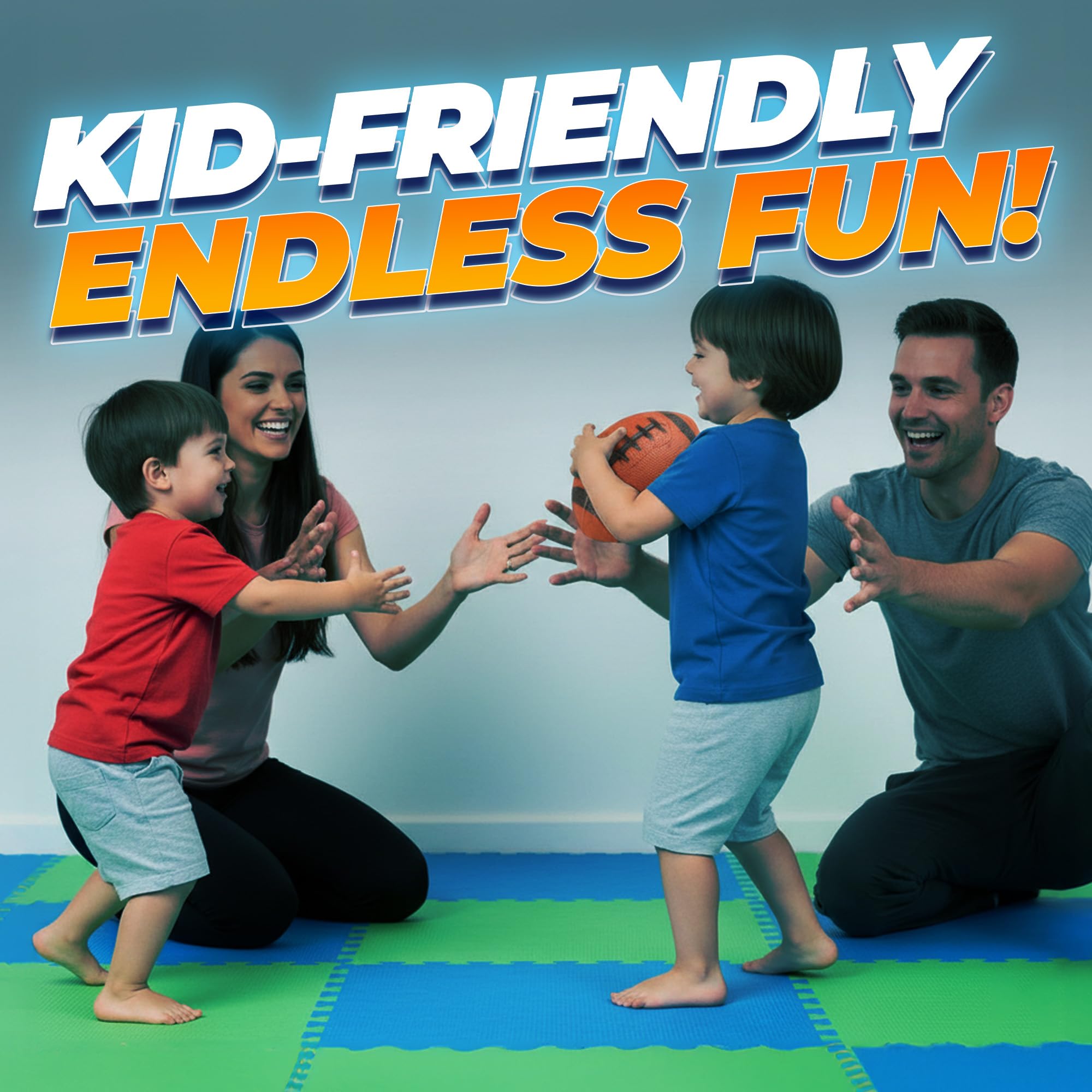 6-Inch Mini Footballs for Kids (Pack of 5) - Inflatable PVC Football Toys for Boys & Girls with Hand Pump, Easy to Grip Small Sports Balls for Backyard, Recess, Party Favor, Indoor/Outdoor, Brown