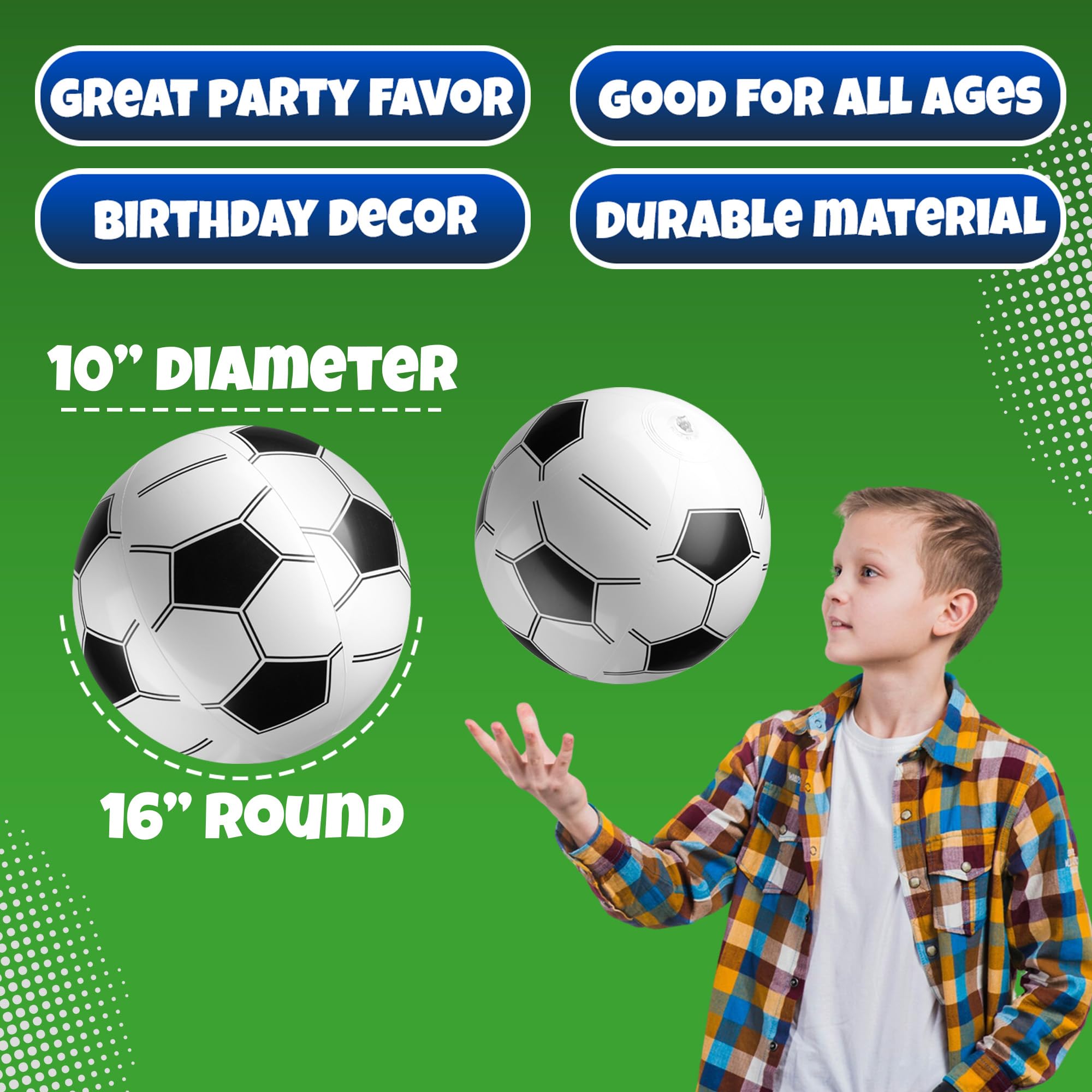 Bedwina Beach Balls in Bulk - (Pack of 12) 16 Inch Inflatable Basketball, Baseball or Rainbow Beach Ball Toys for Kids, Dozen Beach Balls for Games, Pool Toys, Decorations, Party Favors