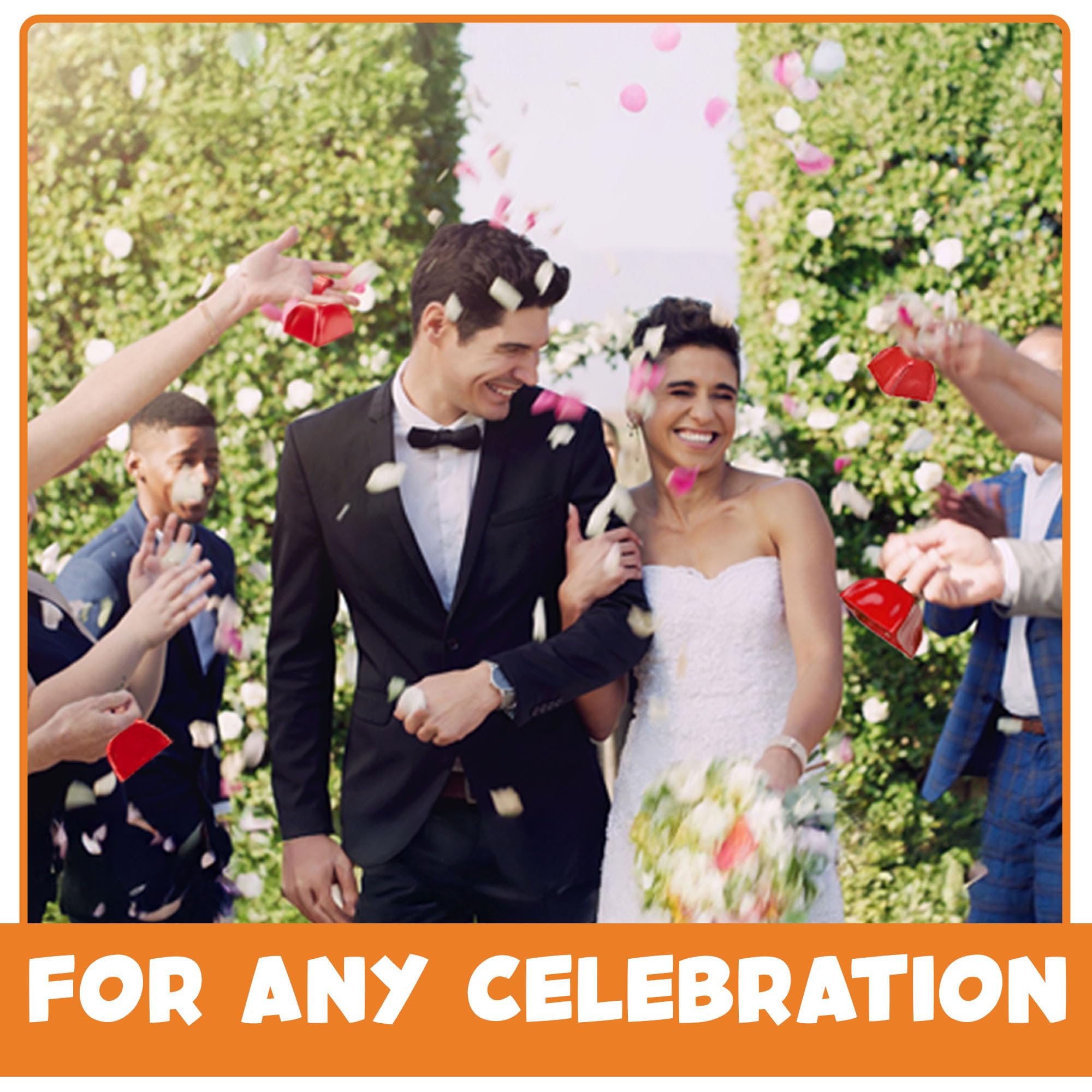 Metal Cowbells - 3 Inch Cow Bells Noise Makers, Loud Call Bell with Handles for Sporting Events, Cheering, Team Spirit, Noisemakers, Weddings, (Pack of 12)