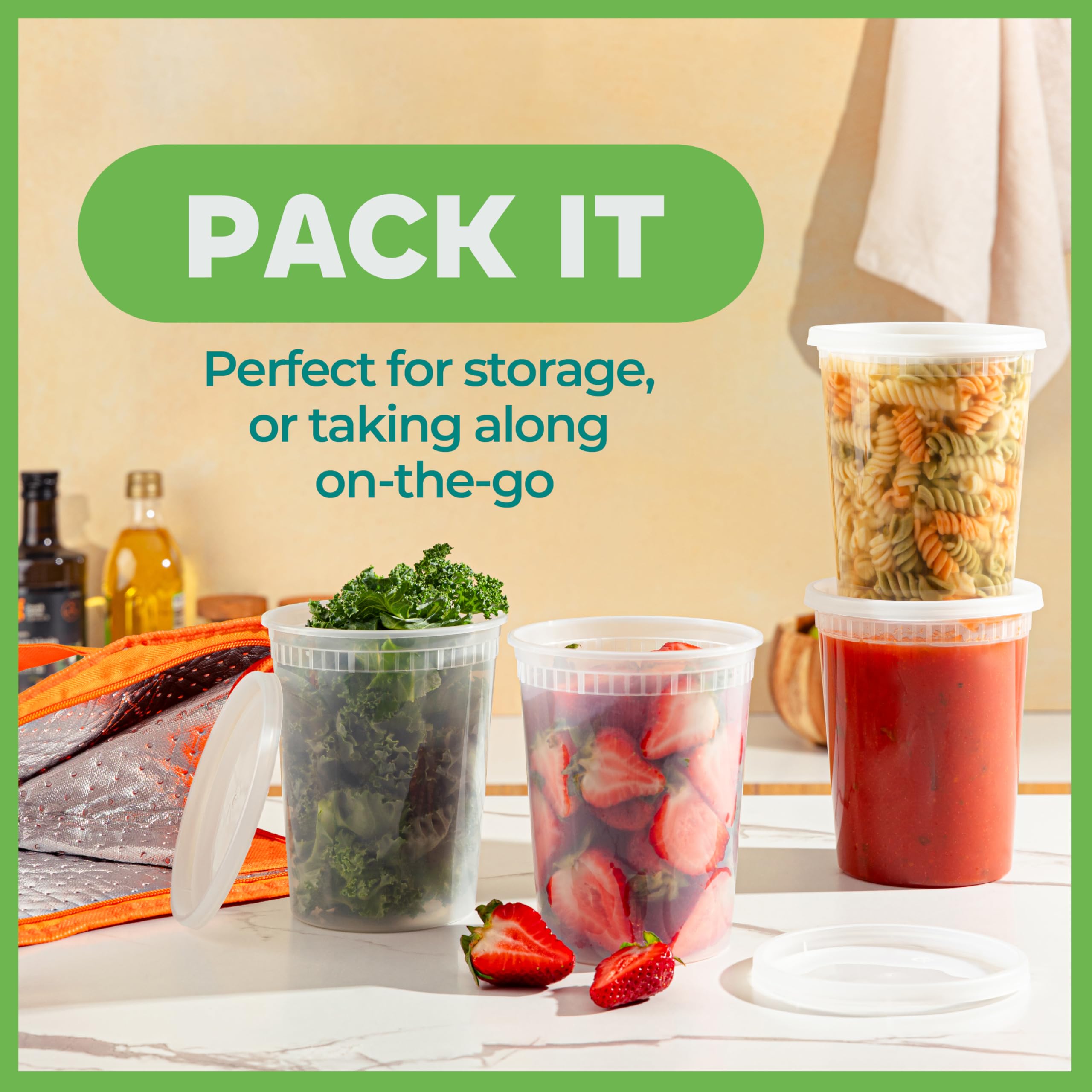 JoyServe 16 Oz Plastic Ivy Drink Bowls - 4 Inch, Unbreakable BPA-Free Heavy Duty Plastic Vases for Candy, Drinks, Carnival Games, Prizes, Centerpieces and Party Decoration Supplies