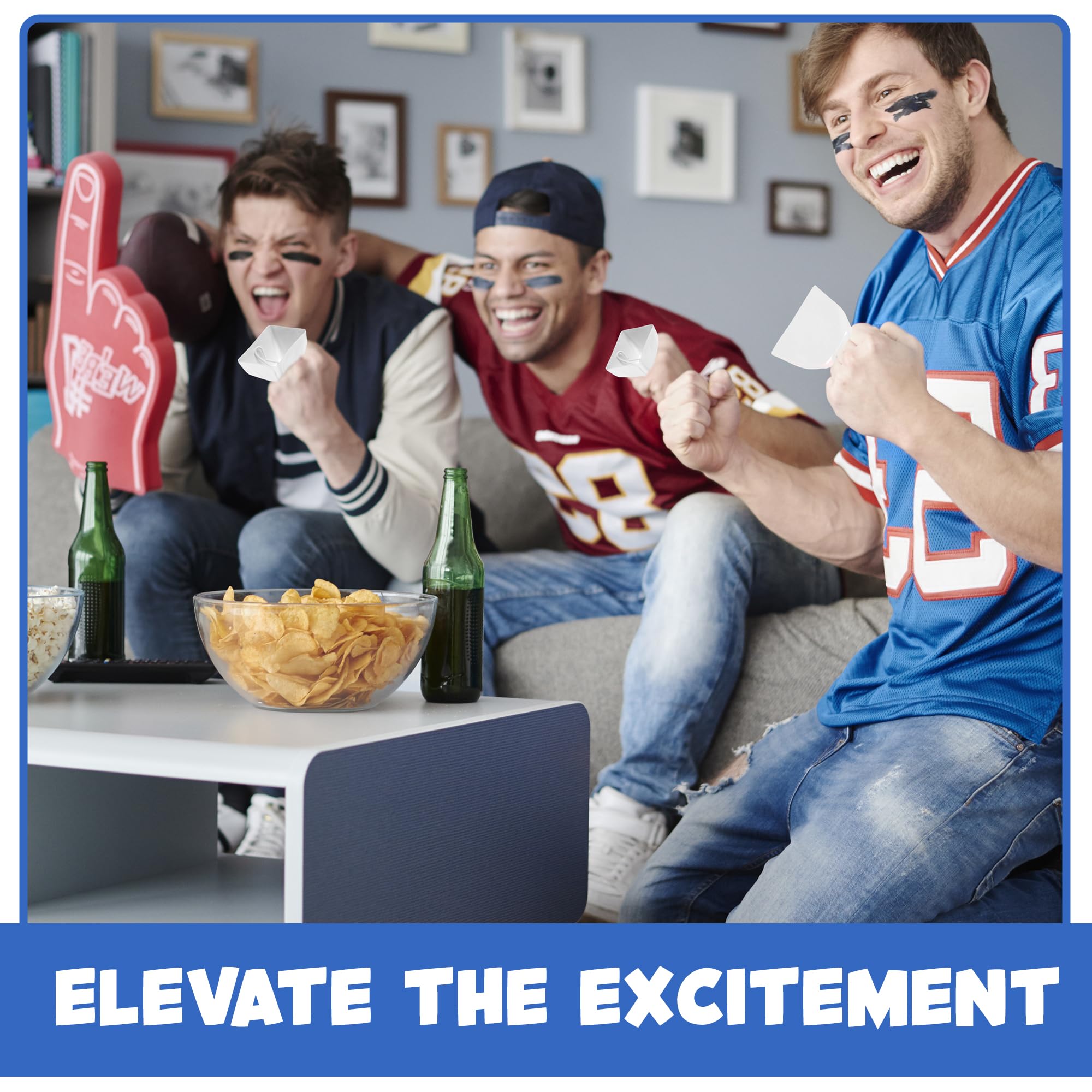 Metal Cowbells - 3 Inch Cow Bells Noise Makers, Loud Call Bell with Handles for Sporting Events, Cheering, Team Spirit, Noisemakers, Weddings, (Pack of 12)