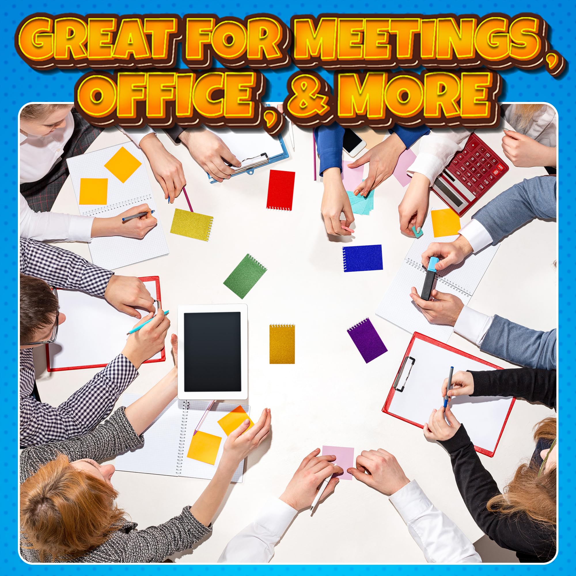 Bedwina Mini Prism Spiral Notepads - (Bulk Pack of 24) Small Pocket Mini Notepads for Kids, 2.5 Inch x 3.6 Inch - Spiral Sketch Memo Note Pads for Party Favor Gifts and Goodie Bags