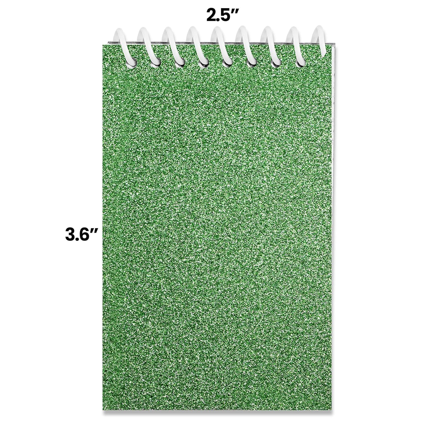 Mini Prism Spiral Notepads - (Bulk Pack of 24) Small Pocket Mini Notebooks for Kids, 2.5 Inch x 3.6 Inch - 20 Sheets Per Book, Top Bound Spiral Memo Note Pads for Party Favor Gifts and Goodie Bags