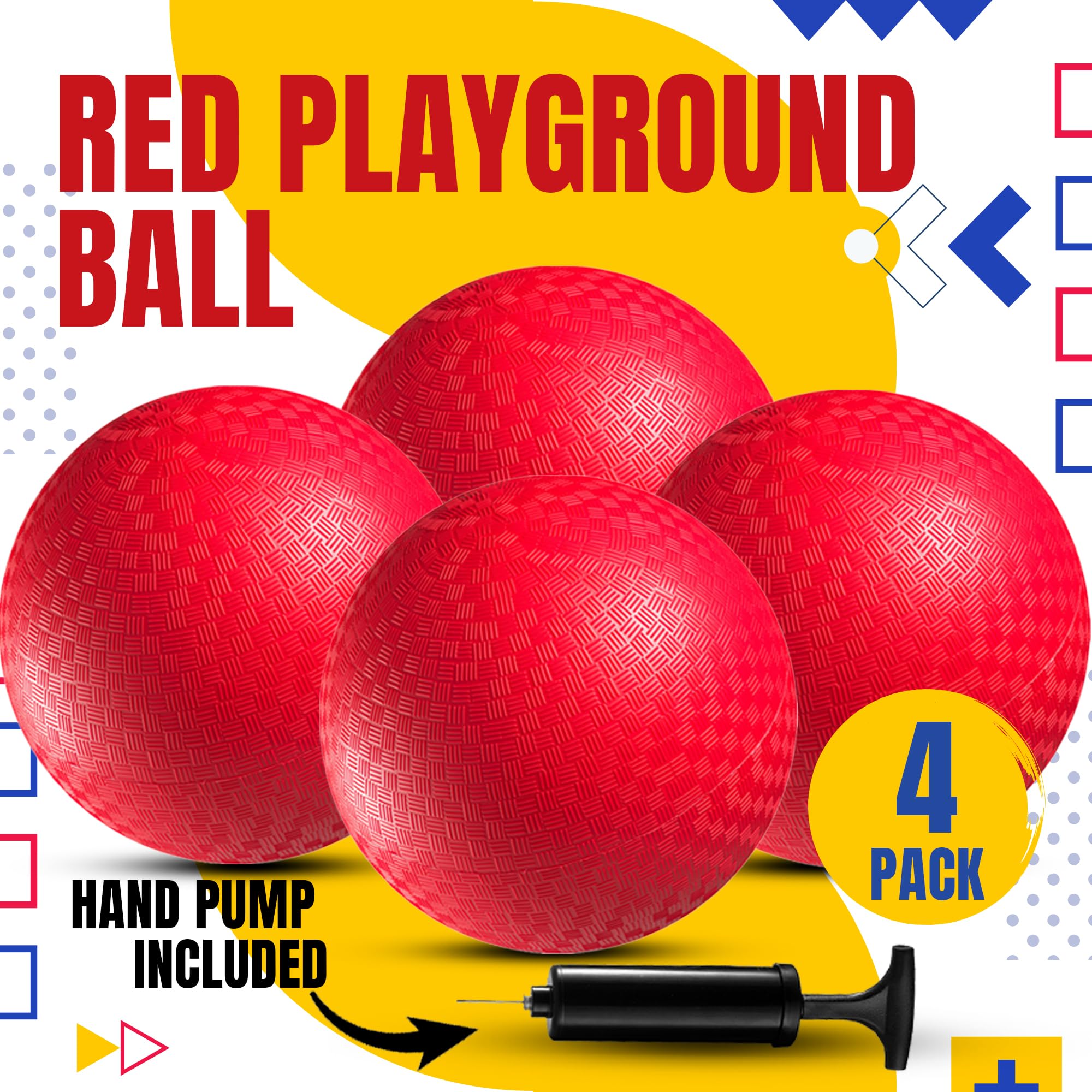 Hopper Ball with Handle for Kids - Bouncy Balls for Kids, Jumping Kangaroo Hippity Hop, Hopping Sit and Spin with Handle with Hand Pump