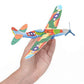 Glider Planes Bulk - Pack of 36-8 Inch Bomber Airplane Gliders for kids, Foam Birthday Party Favor Plane Toy Kits and Prize Reward Toys
