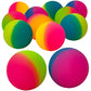 Jumbo Super Bouncy Balls - (Pack of 12) 2.35 Inch Balls for Kids in Bright Assorted Multi Colors for Birthday Party Favors and Carnival Prizes in Bulk by Bedwina