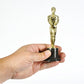 6" Gold Award Trophies - Pack of 12 Bulk Golden Statues Party Award Trophy, Party Decorations and Appreciation Gifts by Bedwina