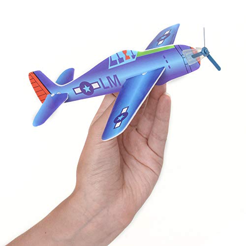 24 PCS 8 Airplane Toy,12 Different Designs Planes Toys For Boys,Foam  Glider Planes Toys,Birthday Favors Lightweight Paper Airplanes,Outdoor Flying  Toys,Party Favors For kids 8-12 