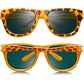 Safari Animal Print Sunglasses for Kids - (Pack of 12) Assorted Zoo and Jungle Theme, Tiger, Zebra, Cheetah Prints for Boys and Girls - Summer, Beach, Birthday Gifts, Goody Bag, Party Favors