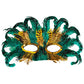 Mardi Gras Masks - (Pack of 50) Bulk Carnival Masquerade Mask Costume Party Supplies, Feather Mardi Gras Decorations for Women, Men and Kids by Bedwina
