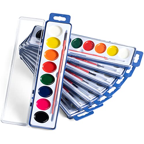 Mini Watercolor Paint Sets, Pack of 6, Mardel