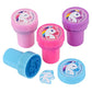 Bedwina Unicorn Stampers - (Pack of 24) Neon Rainbow Self-Inking Rubber Stamps and Unicorn Party Favors for Kids, Crafts, Stocking Stuffers and Goodie Bags