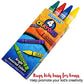 Bulk Crayons - 576 Crayons! Case Of 144 4-Packs, Premium Color Crayons for Kids and Toddlers, Non-Toxic, for Party Favors, Restaurants, Goody Bags, Stocking Stuffers