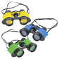 Binoculars for Kids with Neck String 3.5" x 5" (Pack of 6) Bulk Jungle Safari Theme Party Pack Toy Binoculars Favors, and Gifts for Children, Boys and Girls by Bedwina