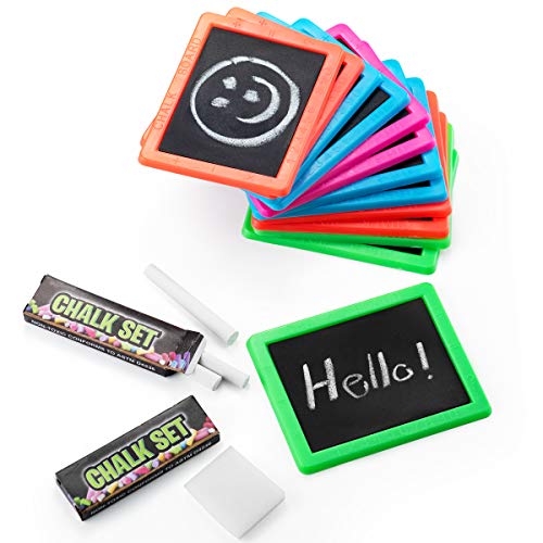 Mini Magnetic Drawing Board for Kids - (Pack of 12) Backpack Keychain –