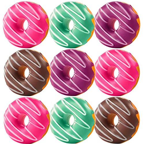 Donut Squishies Party Supplies - (Pack of 12) 3 Inch Slow Rising Squis –