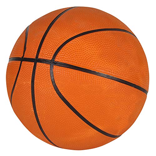 Bedwina Mini Basketballs - (7 Inch, Size 3) Pack of 4 - Mini Hoop Basketball Set with Air Pump for Indoor, Outdoor, Pool Parties, Small Hoops Basketball Game Party Favors for Kids