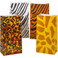 Party Favor Bags - (Pack of 24) Animal Print Safari, Zoo or Jungle Theme Goodie Bags in Bulk, Paper Lunch, Candy & Gift Bags by Bedwina