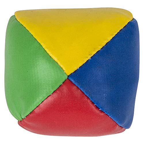 Bedwina Juggling Balls - Set of 6, 2.25 Inch Beanbag Juggling Balls for Beginners and Professionals, Mini, Premium, Soft, Durable, Easy to Learn, Colorful Vinyl for Kids and Adults