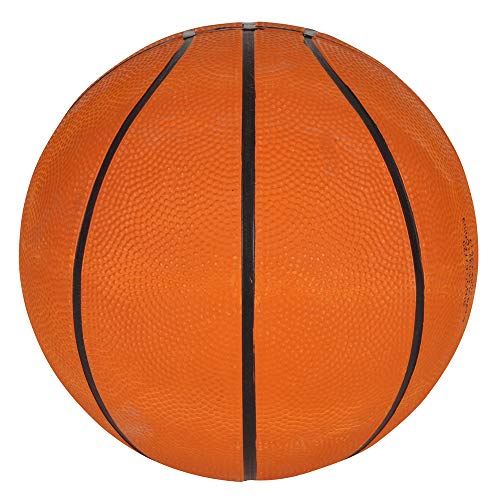 Bedwina Mini Basketballs - (7 Inch, Size 3) Pack of 4 - Mini Hoop Basketball Set with Air Pump for Indoor, Outdoor, Pool Parties, Small Hoops Basketball Game Party Favors for Kids